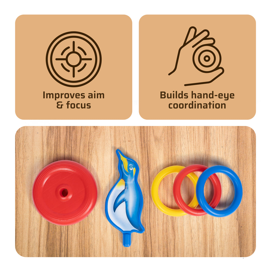 FLYI Dolphin Ring Toss – Fun-Filled Activity Toy for Kids