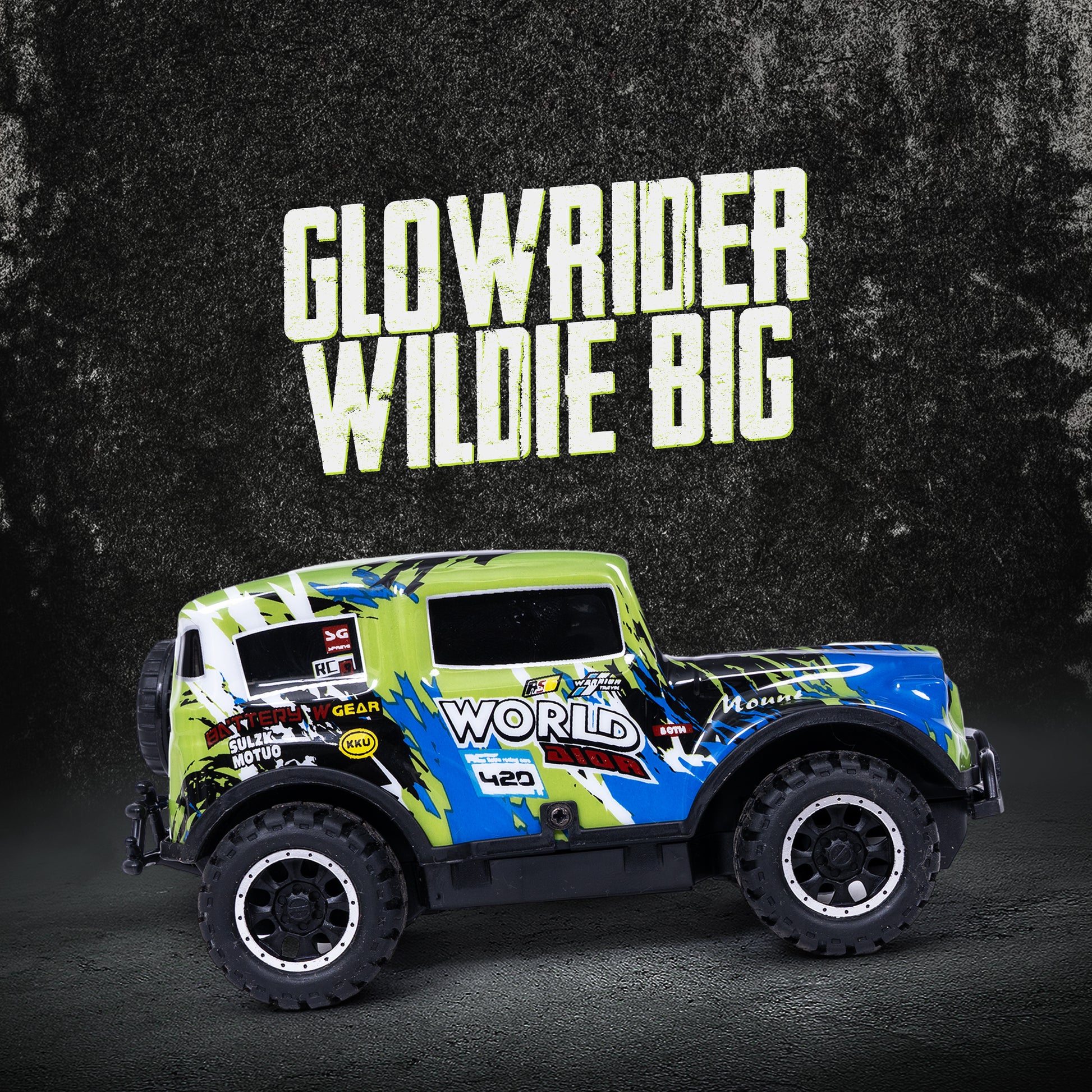FLYI GlowRide Remote Control Off-Road Car for Kids
