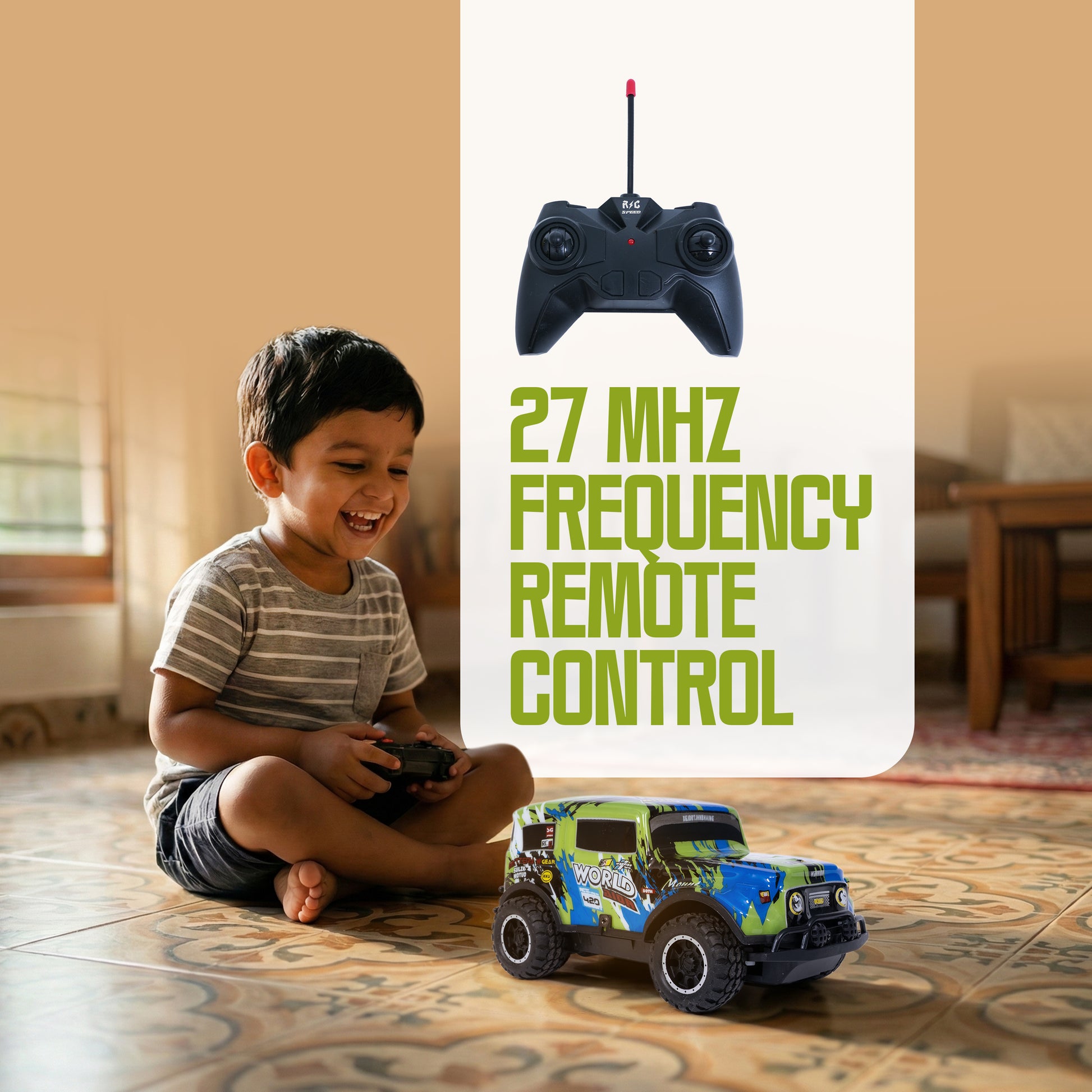 FLYI GlowRide Remote Control Off-Road Car for Kids