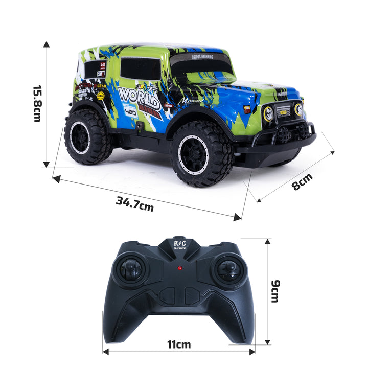 FLYI GlowRide Remote Control Off-Road Car for Kids