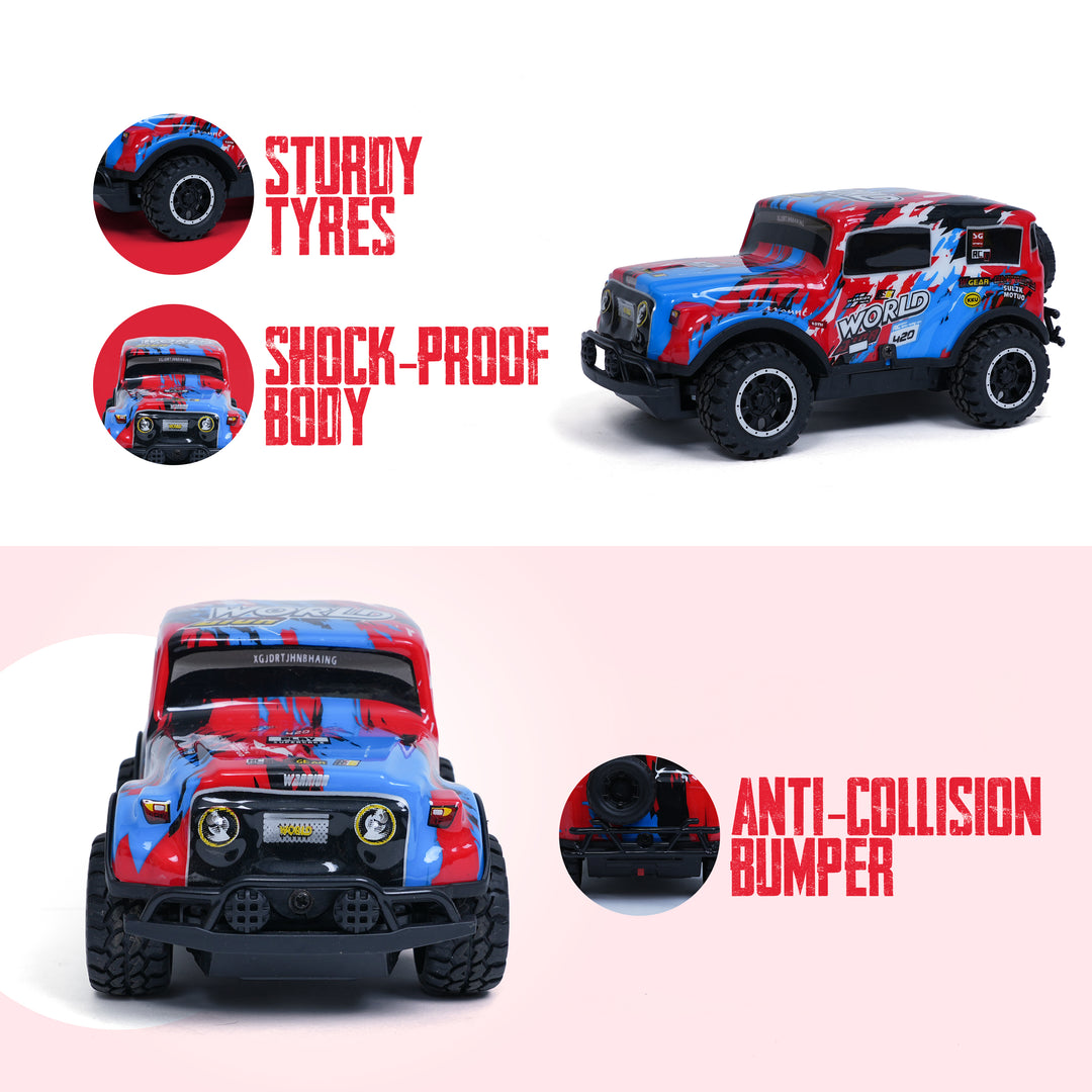 FLYI GlowRide Remote Control Off-Road Car for Kids