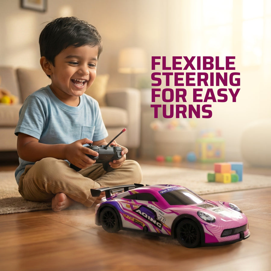 FLYI Glow Rider Remote Control Car for Kids | LED Light RC Toy