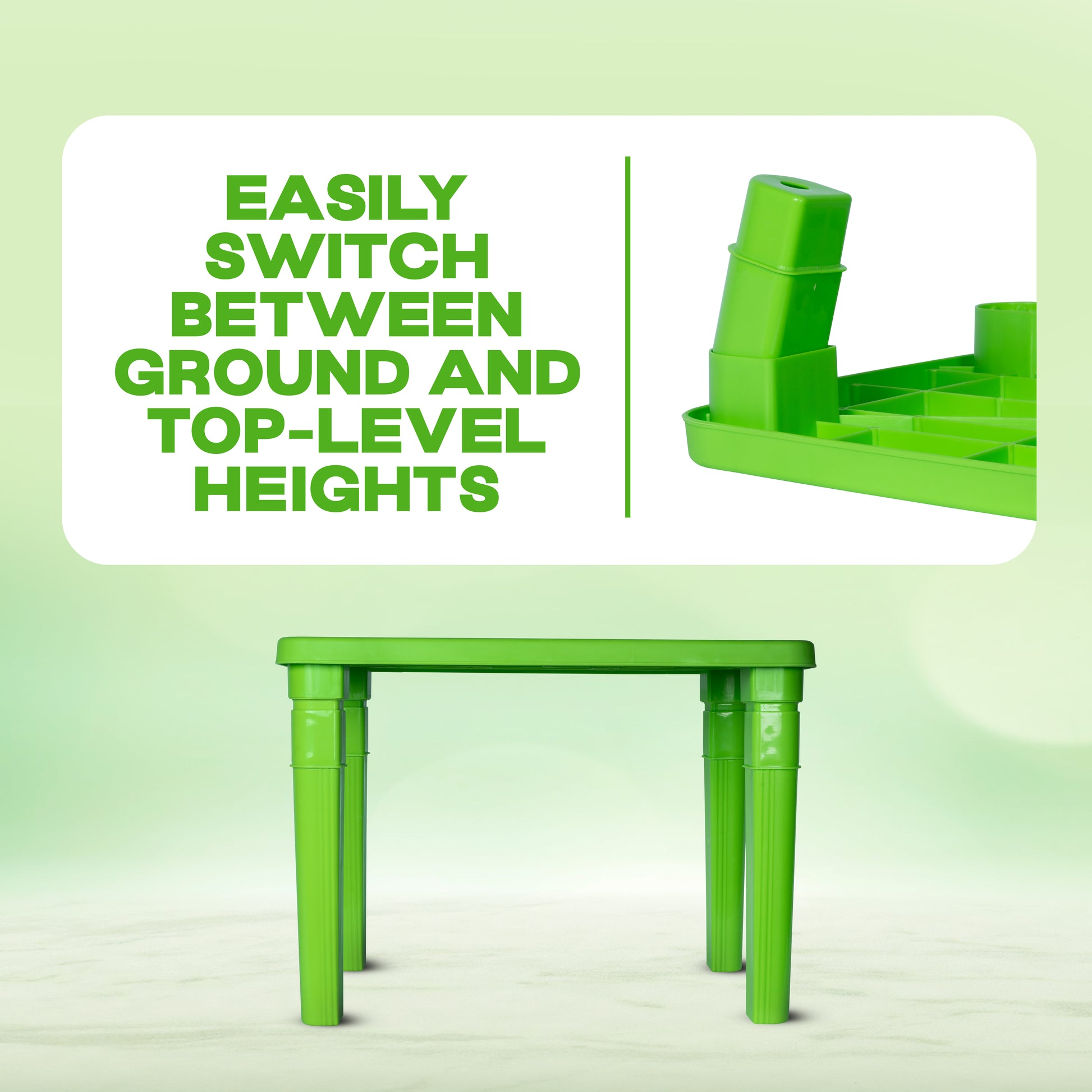 Kids Study Multi-Activity Green Table