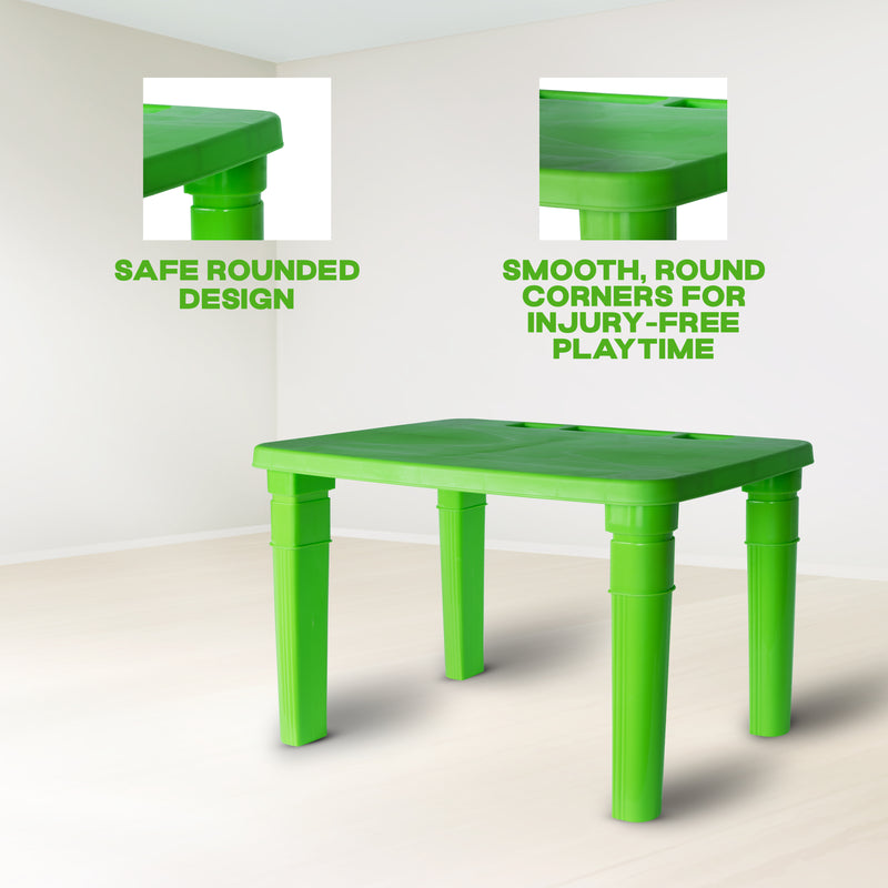 Kids Study Multi-Activity Green Table