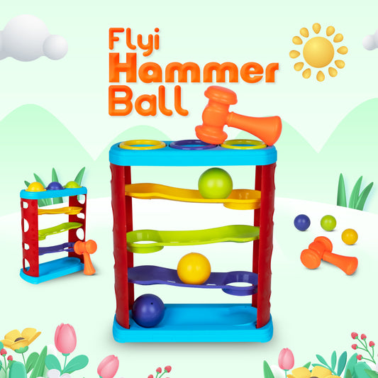 3-Layer Hammer Ball Toy – Fun & Engaging Activity Toy for Kids