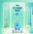 Toddler riding 2 in 1 Ice Cream Rider scooter toy