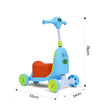 Ride-on toy for toddlers with cartoon face design