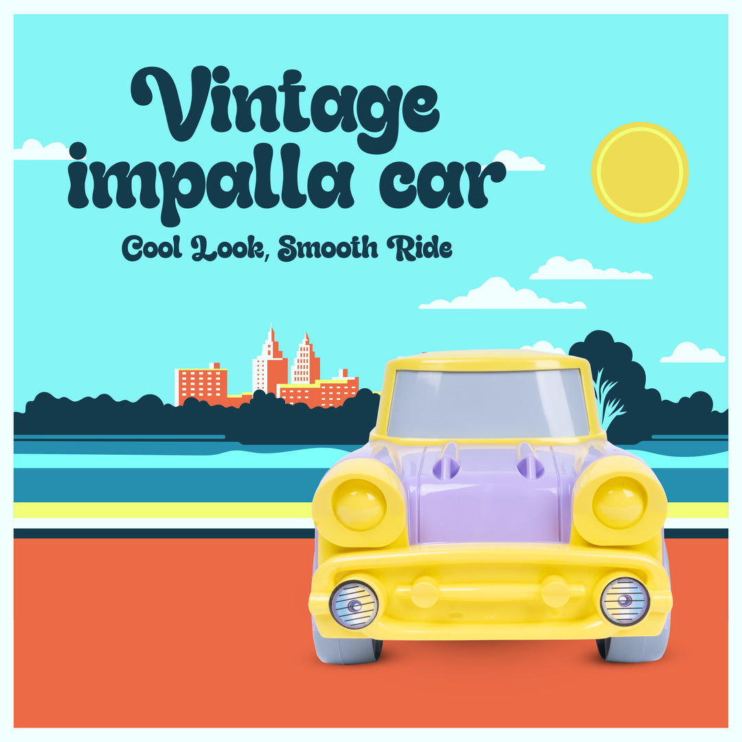 FLYI Friction Powered Toy Vintage Impalla Car(2+ Years)