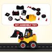 Junior Engineer JCB - Construction DIY set for kids (Note: Product will be dispatched in a random available color)