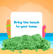 Flyi Kinetic Sand for Kids – Non-Toxic Sensory Play Sand with 6 Moulds for Boys & Girls