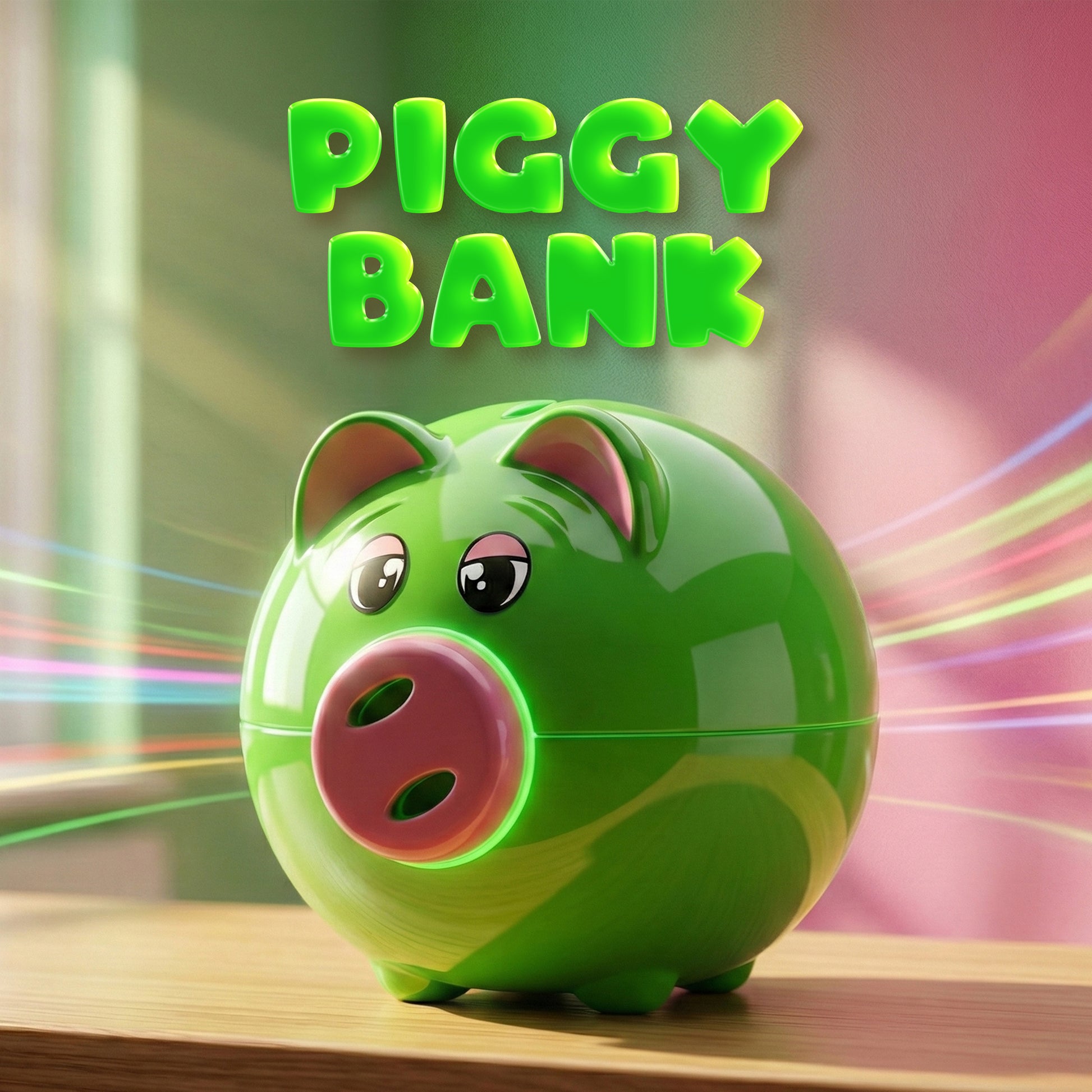 FLYI Piggy Bank Fun Coin Saving Toy for Kids(3+ Years)