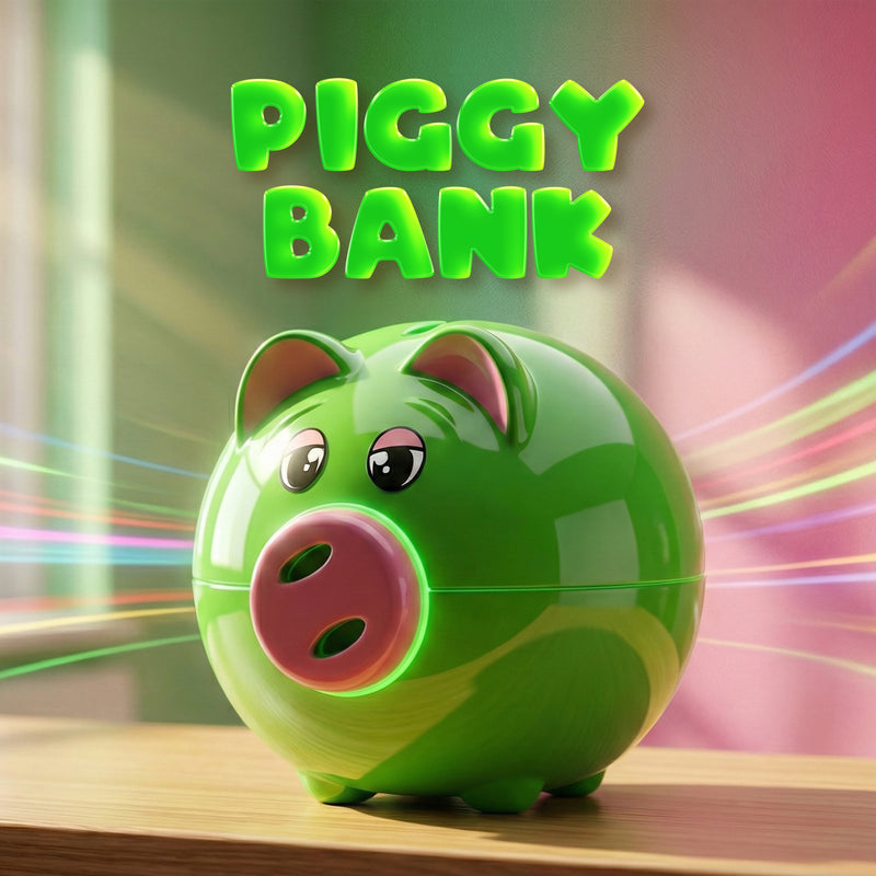 FLYI Piggy Bank Fun Coin Saving Toy for Kids(3+ Years)