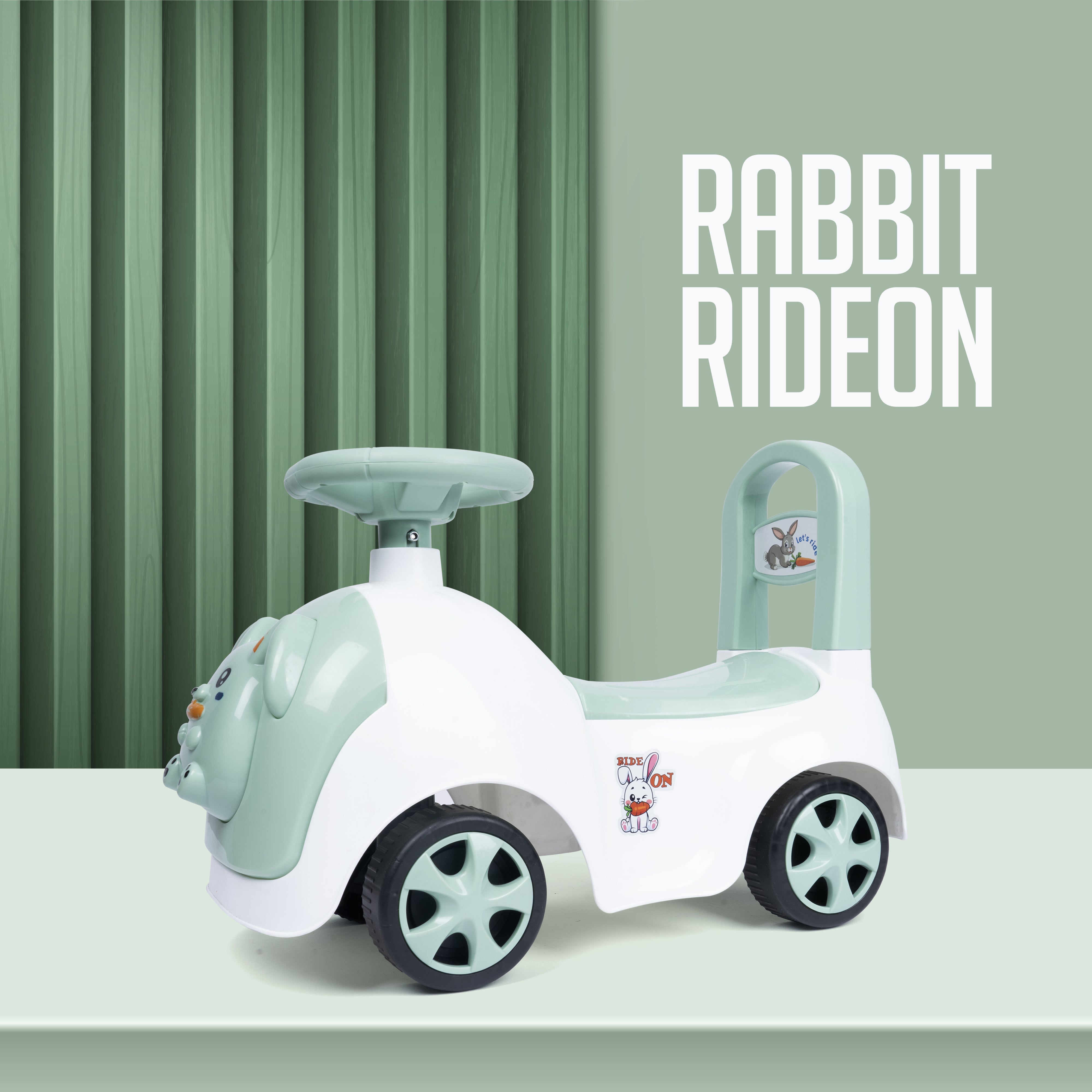 Dash Rabbit Musical Ride On Toy for Kids | FLYI