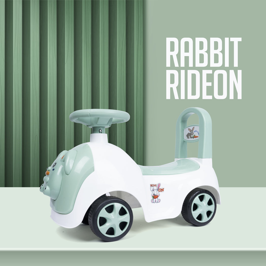 Riding FLYI Dash Rabbit Ride On Toys with Steering and Backrest