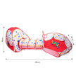 Flyi Rainbow Tunnel Tent Set – Ball Pool, Crawling Tunnel & Kids Playhouse