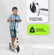 Rhino 2 Wheel Scooter | Foldable | Height Adjustment | Scooter for Kids 5+years