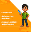 FLYI Pioneer Rifle Bullet Gun Toy for Kids, Soft Foam Bullet Blaster with 3 Safe Darts | Fun Shooting Game Toy for Boys & Girls | Lightweight Plastic Gun Toy