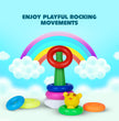 Teddy Bear Jumbo Stacking Rings Toy – 9 Colorful Rings for Toddlers | Educational & Motor Skill Development Toy
