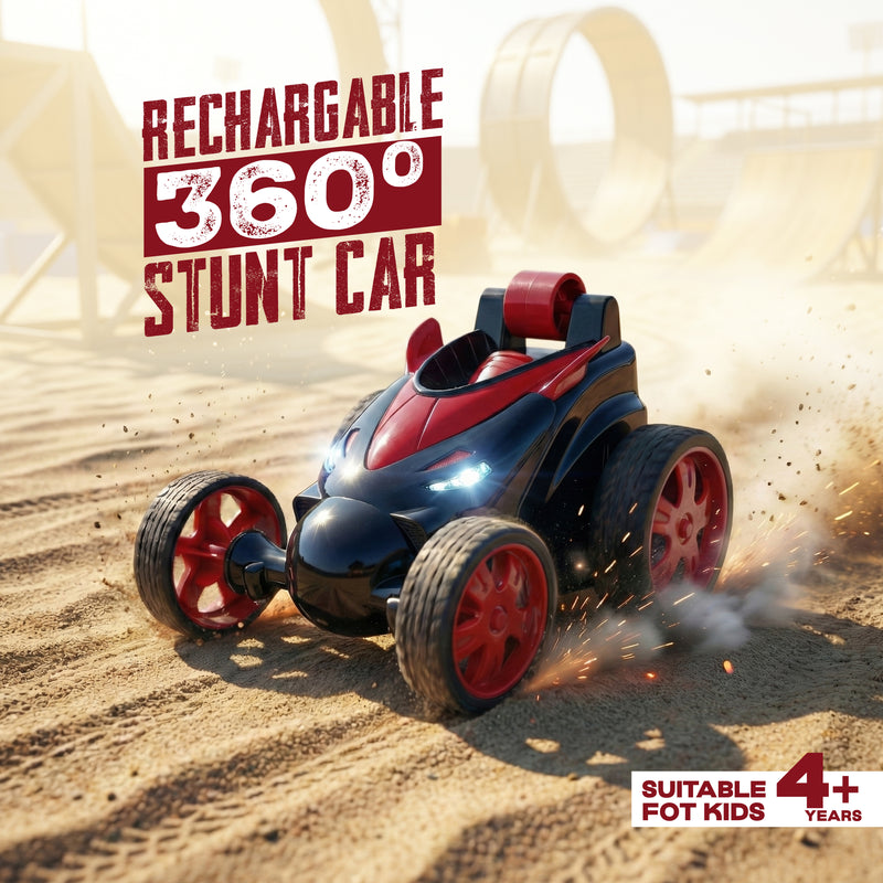 FLYI 4 Wheel Remote Control Stunt Car (3+ Years)
