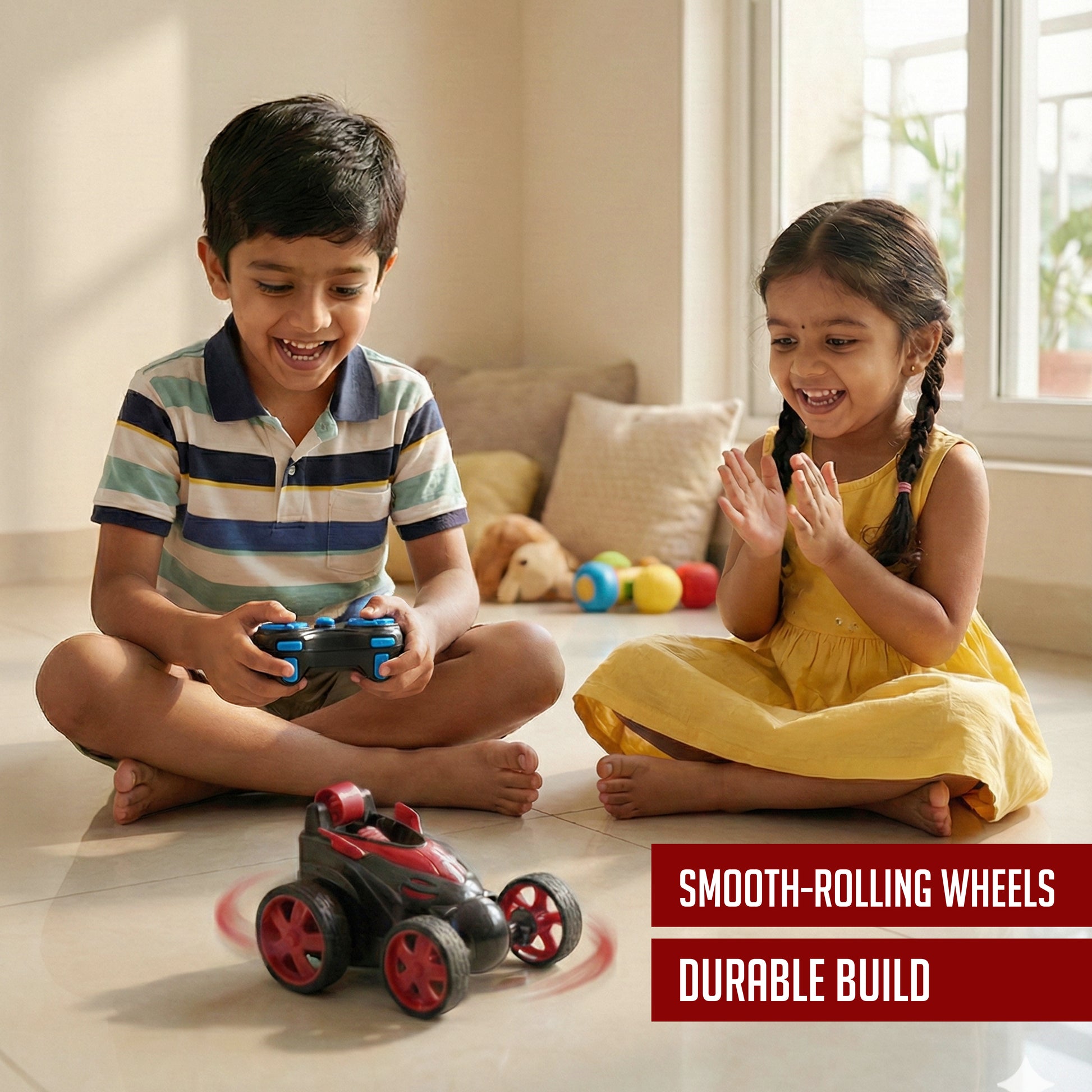 FLYI 4 Wheel Remote Control Stunt Car (3+ Years)