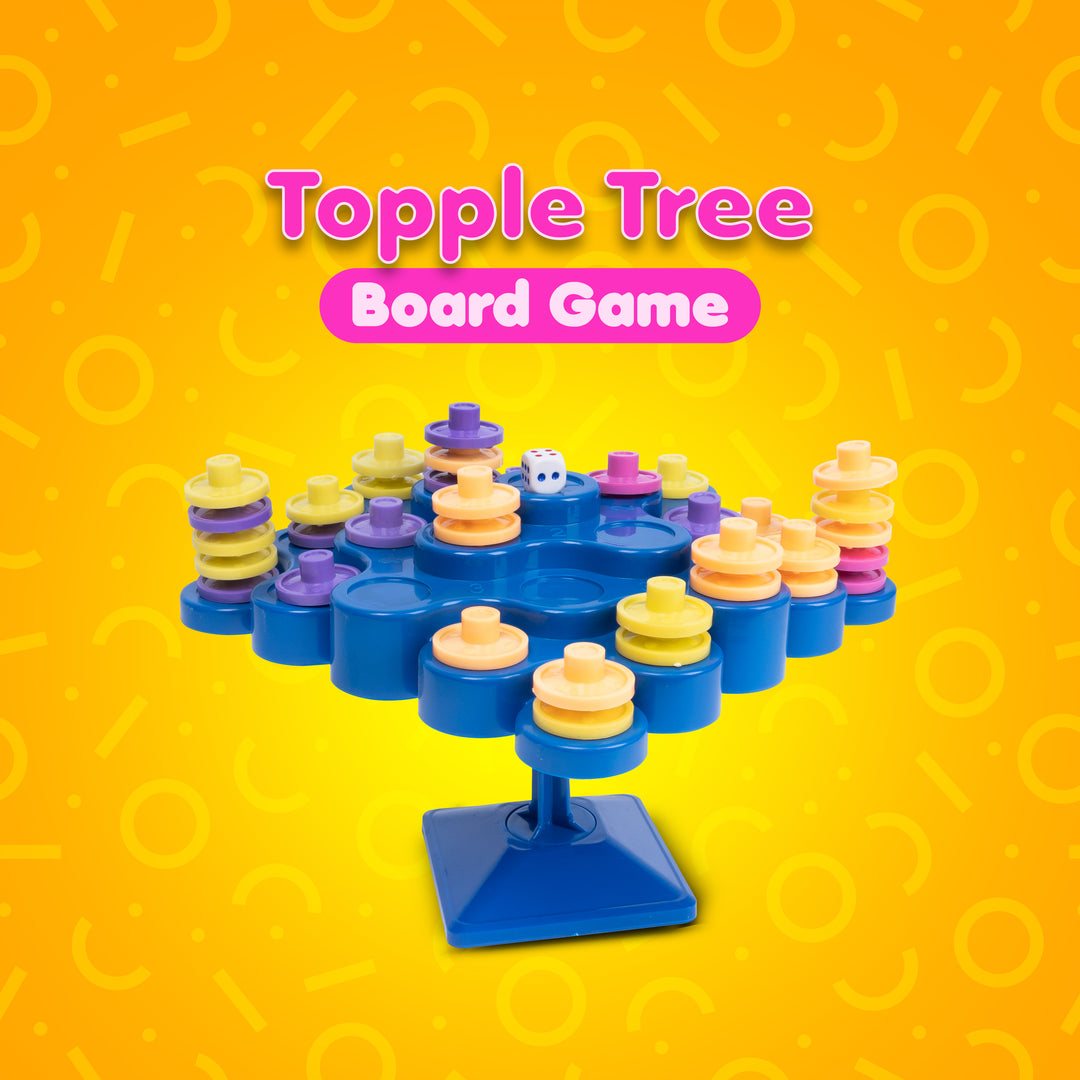 2in1 Combo - Triangle Chess & Topple Tree Board Game