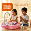 FLYI Kids Kitchen Sink Playset – Pretend Wash & Play Toy(3+ Years)