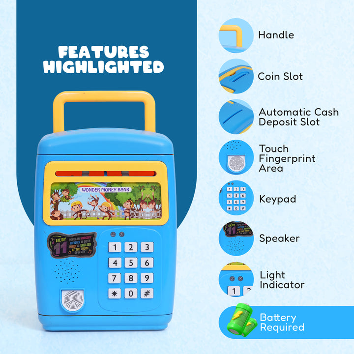 Money Bank Interactive Savings Toy for Kids