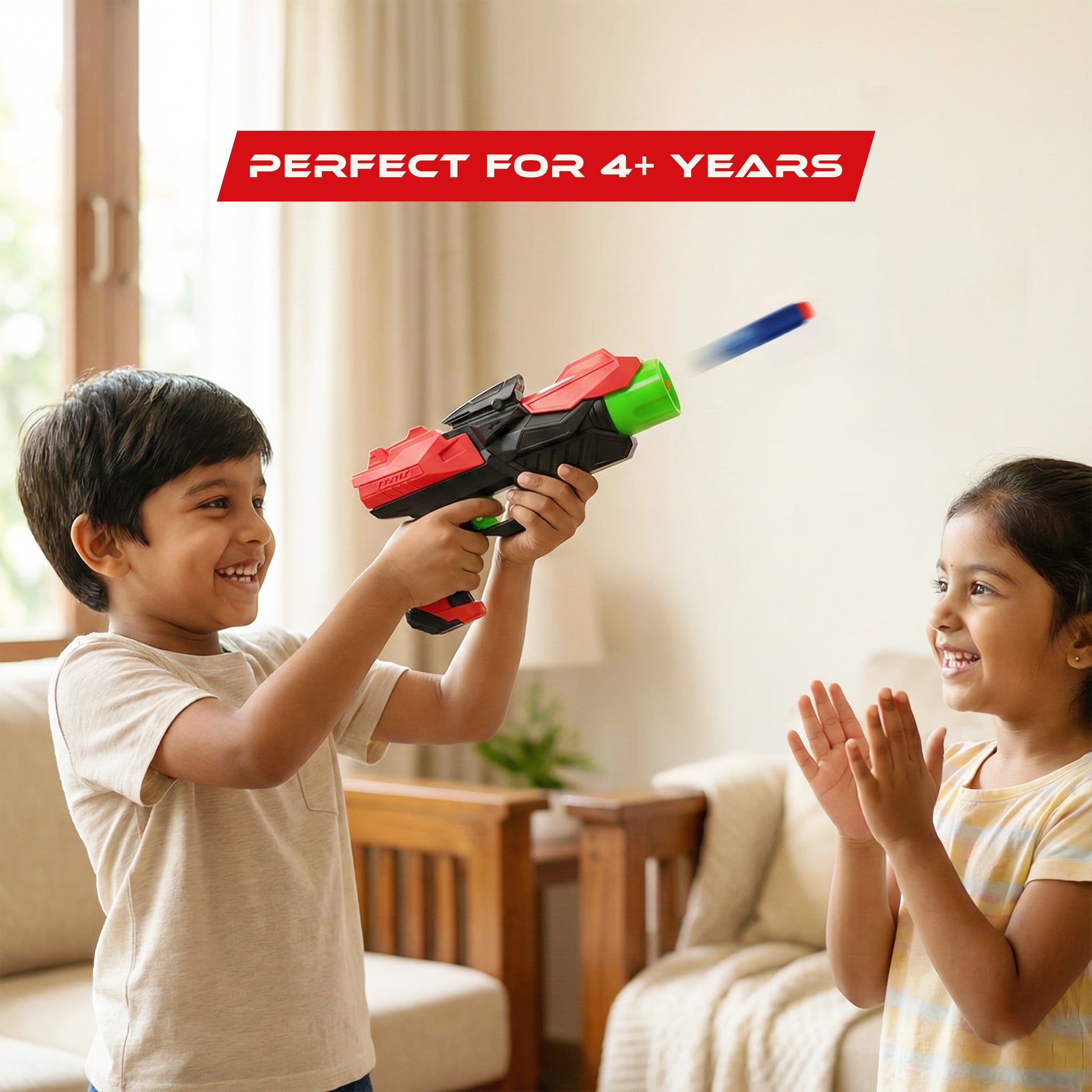 FLYI X-Launcher Soft Bullet Dart Gun Toy for Kids(4+ Years)