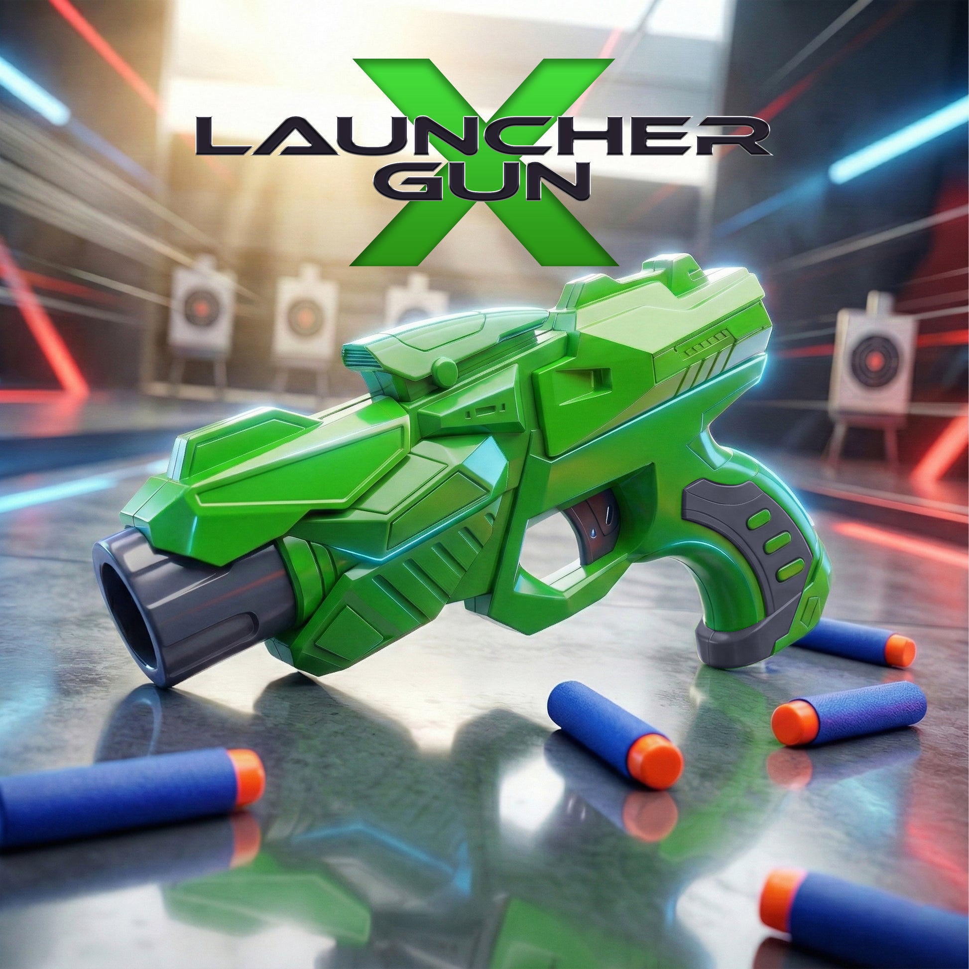 FLYI X-Launcher Soft Bullet Dart Gun Toy for Kids(4+ Years)