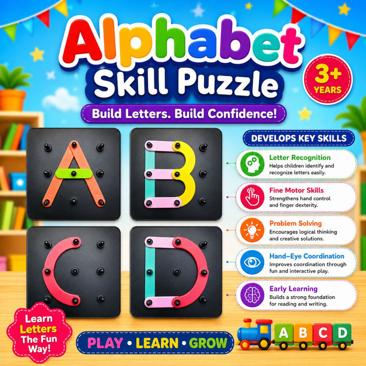 Alpha Numeric & Word Puzzle (3+ Years) | FLYI