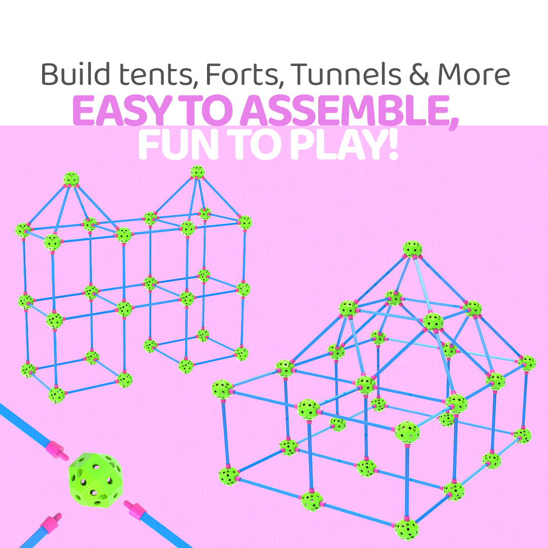 Build tents, forts, tunnels and more