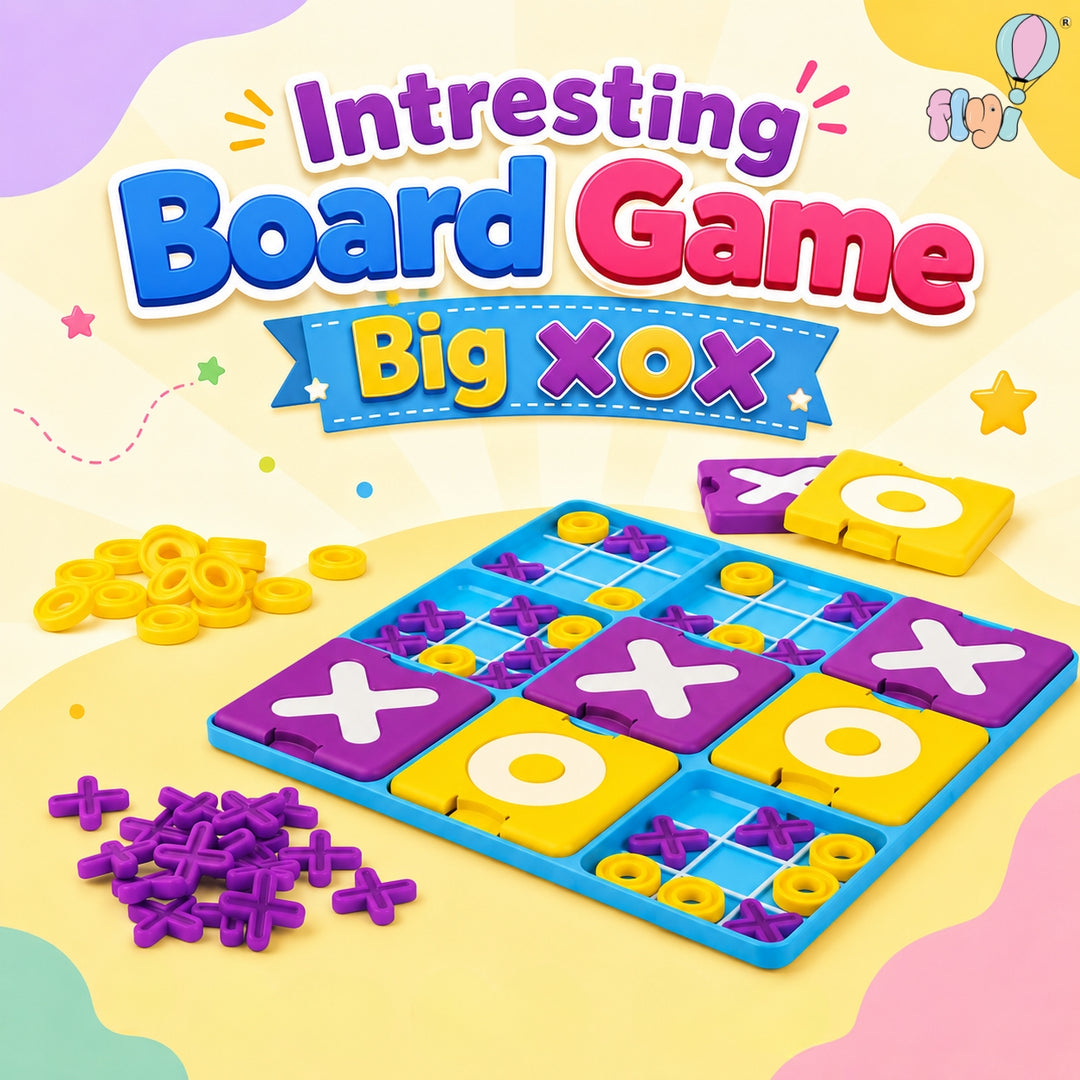 Interesting Big XOX Board Game for Kids & Family | FLYI
