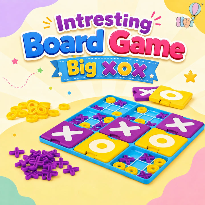 Interesting Big XOX Board Game for Kids & Family | FLYI