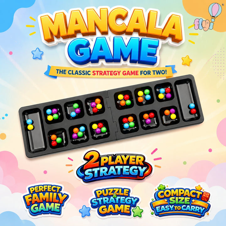 Mancala Board Game for Kids | FLYI