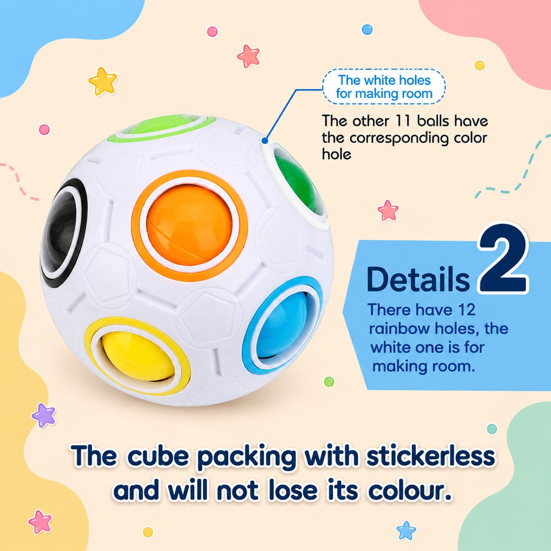 Rainbow Ball Puzzle for Kids | FLYI