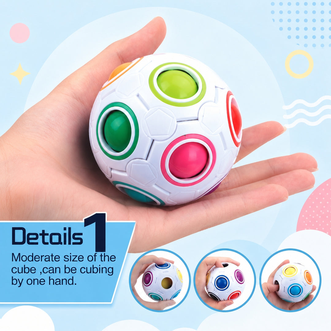 Rainbow Ball Puzzle for Kids | FLYI