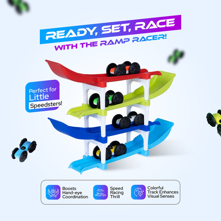 FLYI ramp racer track toy set for kids an activity toys, available online.