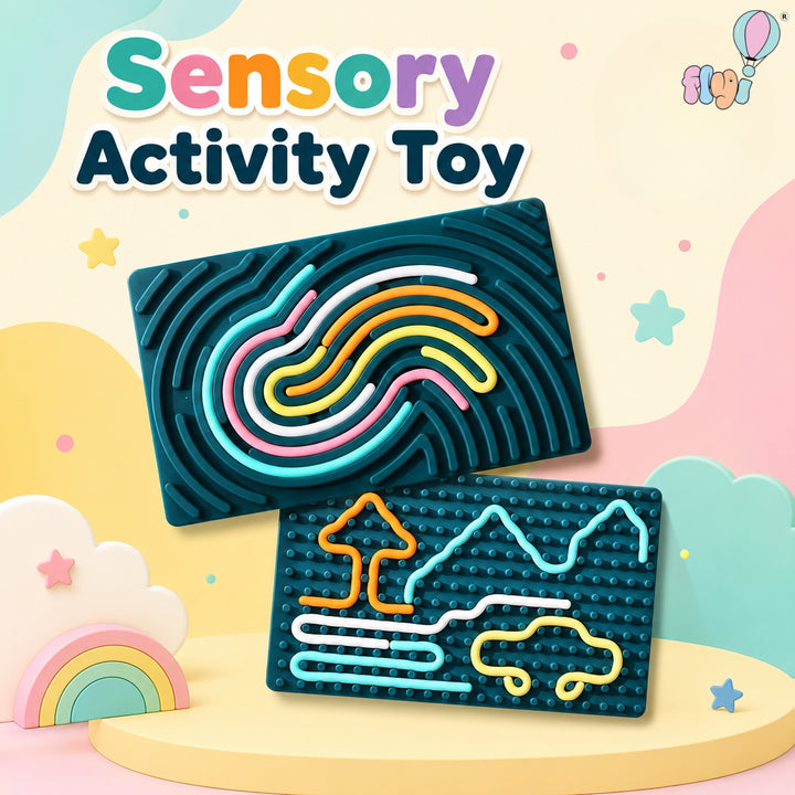 Sensory Activity Toy – Double-Sided | FLYI