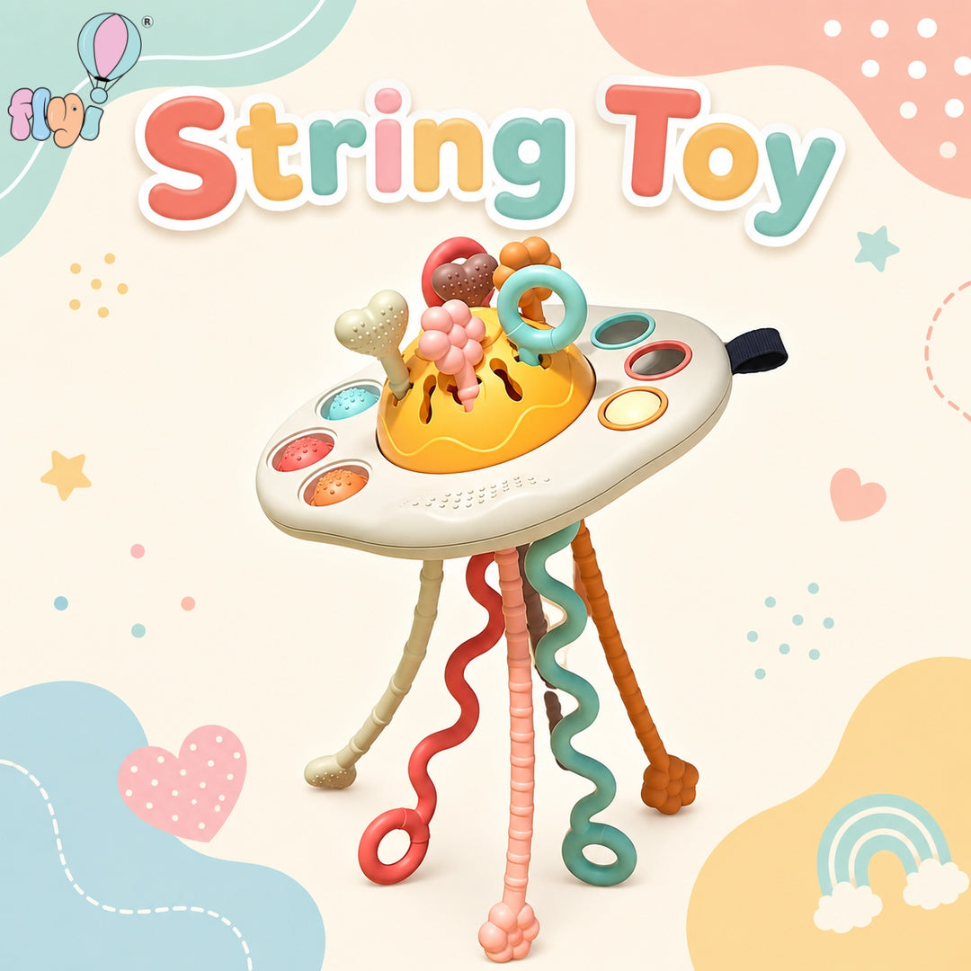 String toy for babies an activity toys from FLYI toys, Coimbatore.
