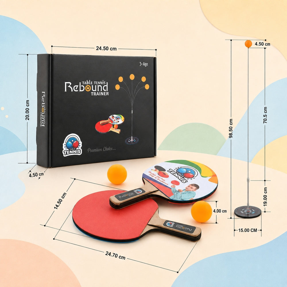 FLYI table tennis trainer set for kids an activity toys, available online.