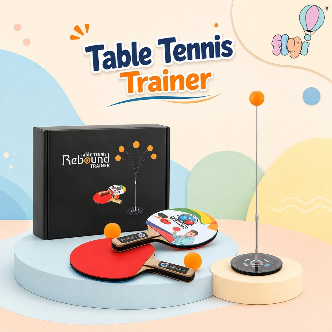Table tennis trainer set for kids an activity toys from FLYI toys, Coimbatore.