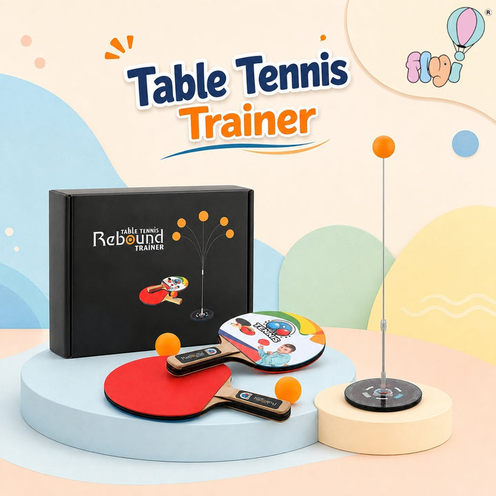 Table tennis trainer set for kids an activity toys from FLYI toys, Coimbatore.