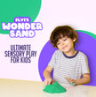 Flyi Wonder Sand with 6 -Mould Set | Best Non-Toxic Sensory Play Kit for Kids