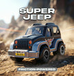 FLYI Super Jeep Friction Powered Toy Vehicle(3+ Years)