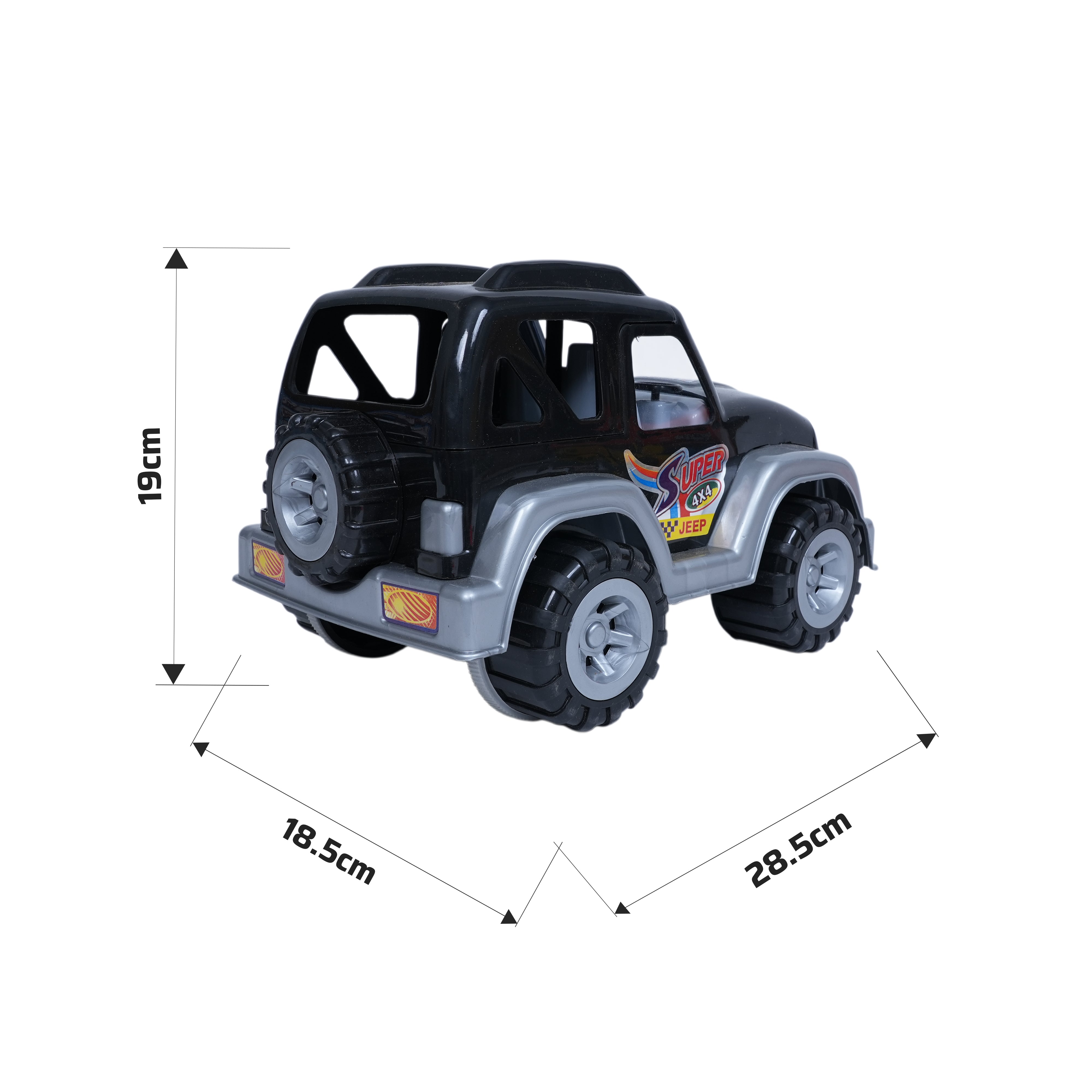 Shop Super Jeep Friction Powered Toy Vehicle | FLYI