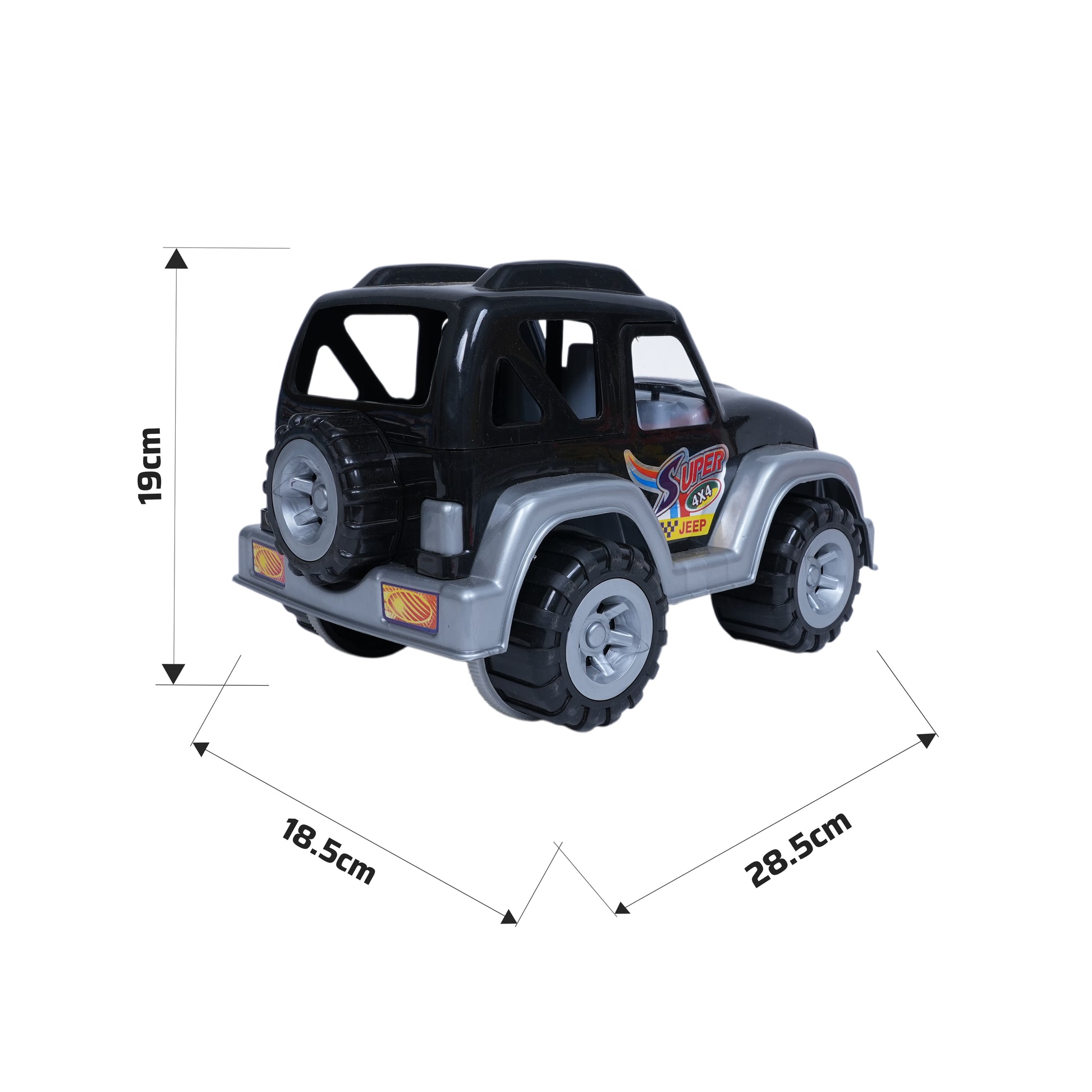 FLYI Super Jeep Friction Powered Toy Vehicle(3+ Years)