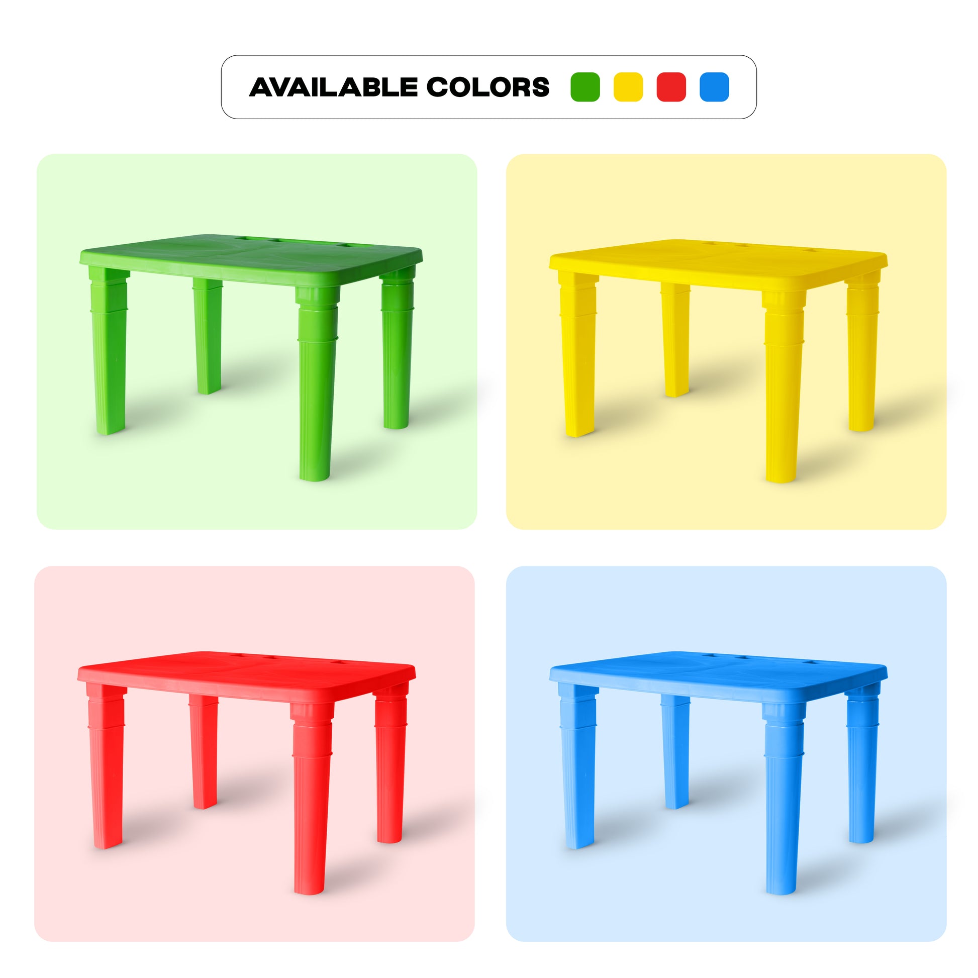 Kids Study Multi-Activity Green Table