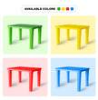 Kids Study Multi-Activity Green Table