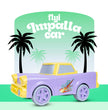 FLYI’s Friction Powered Toy Vintage Impalla Car for Kids, Ages 2+ Years