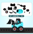 Junior Engineer JCB - Construction DIY set for kids (Note: Product will be dispatched in a random available color)